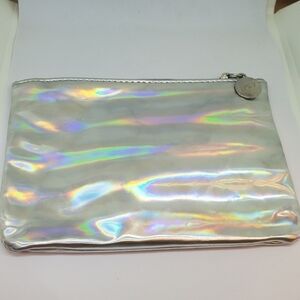 Ipsy shiny hologram themed makeup pouch